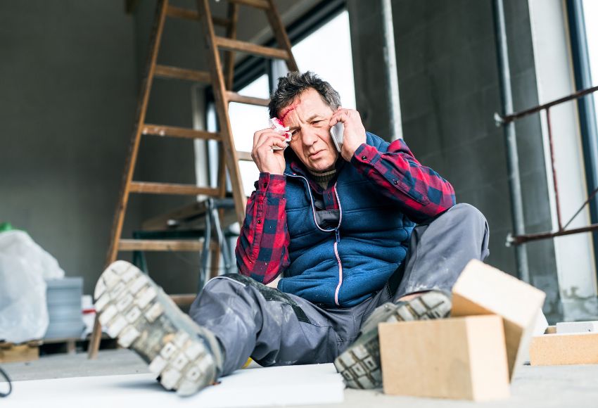 Cranial Trauma At Construction Work