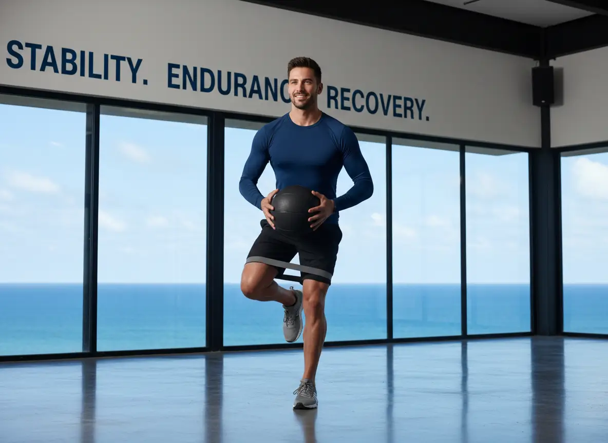 Athlete returning to training confidently after injury recovery supported by hyperbaric oxygen therapy